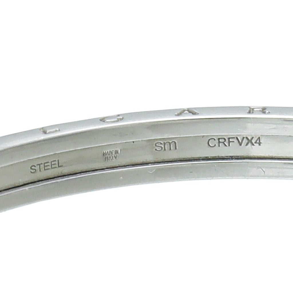 Bvlgari Steel & Gold B. Zero1 Cuff Bracelet