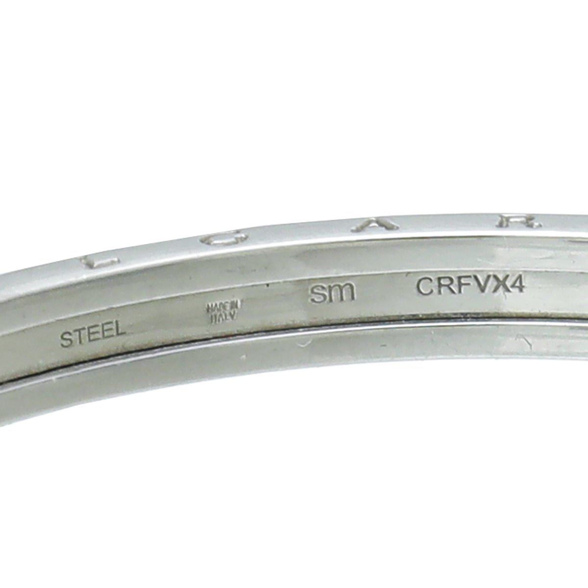 Bvlgari Steel & Gold B. Zero1 Cuff Bracelet