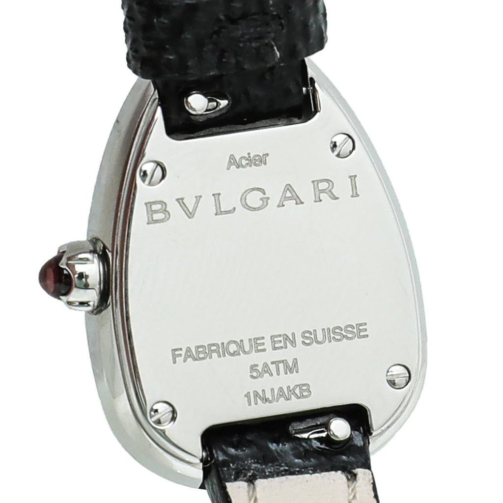 Bvlgari Steel Wrap Karung Strap Serpenti Twist Double Quartz 27mm Watch