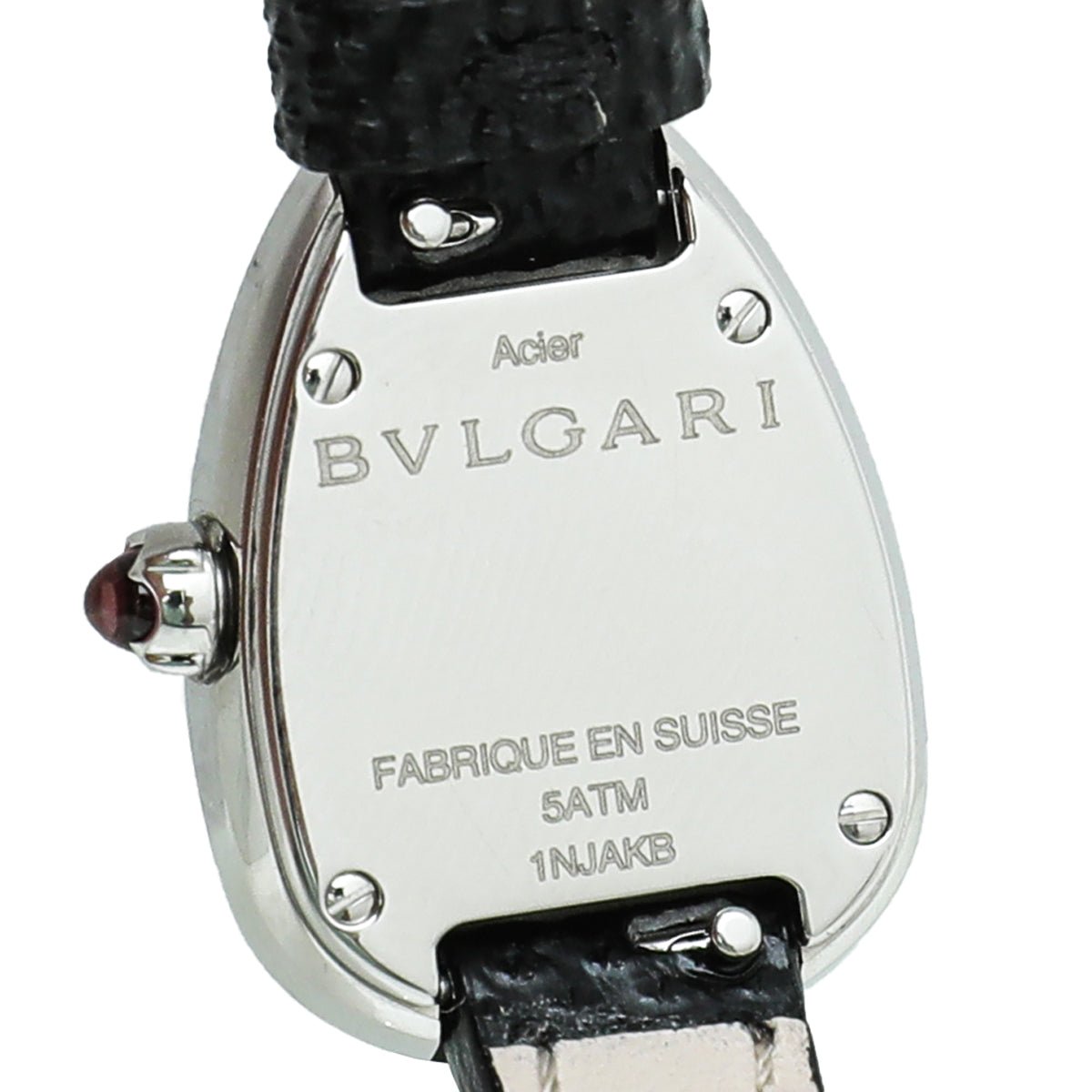 Bvlgari Steel Wrap Karung Strap Serpenti Twist Double Quartz 27mm Watch
