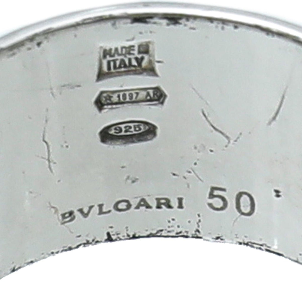 Bvlgari Sterling Silver Rewrite the Future - Save The Children Ring 50