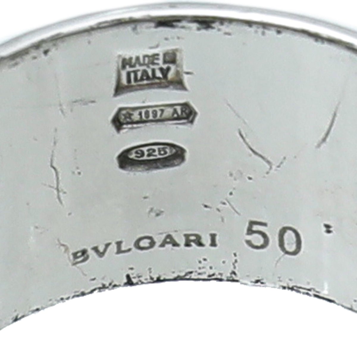 Bvlgari Sterling Silver Rewrite the Future - Save The Children Ring 50