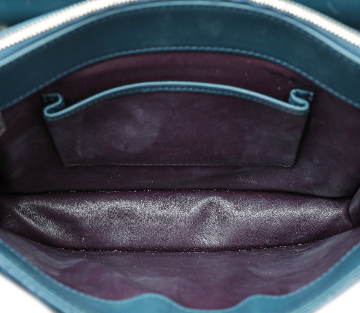Bvlgari Teal Serpenti Forever Quilted Scaglie Flap Medium Bag