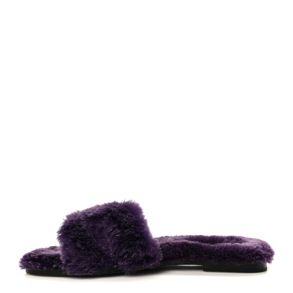 Woolskin Oran Sandals 38.5 Violet Fonce