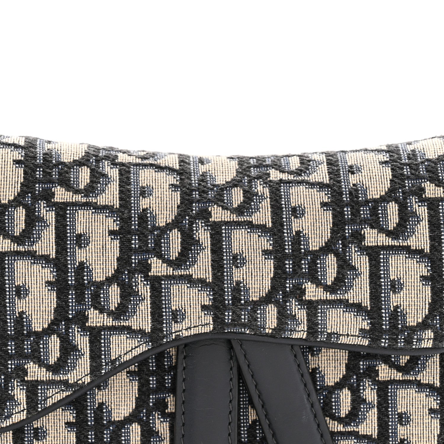 Oblique Mini Saddle Bag Blue
