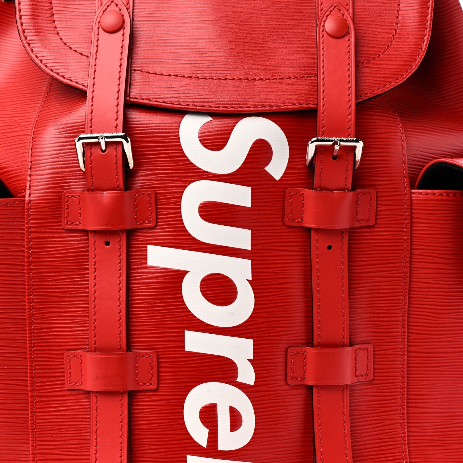 X SUPREME Epi Christopher Backpack PM Red