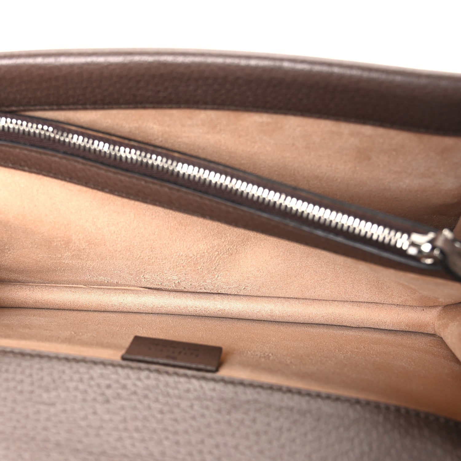 GG Supreme Monogram Textured Dollar Calfskin Top Handle Dionysus Shoulder Bag Beige Ebony New Acero