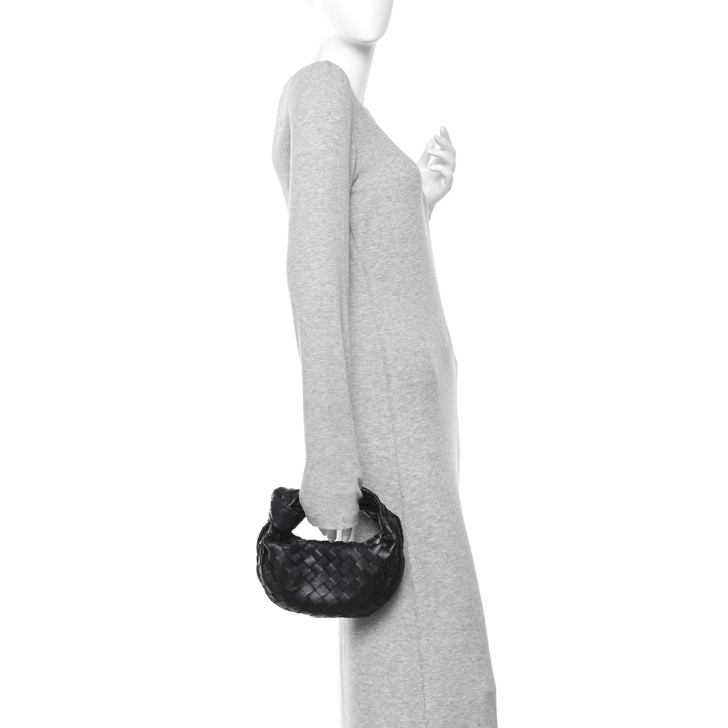 Nappa Intrecciato Mini Jodie Black