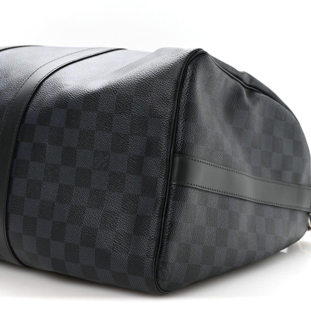 Damier Cobalt Keepall Bandouliere 45