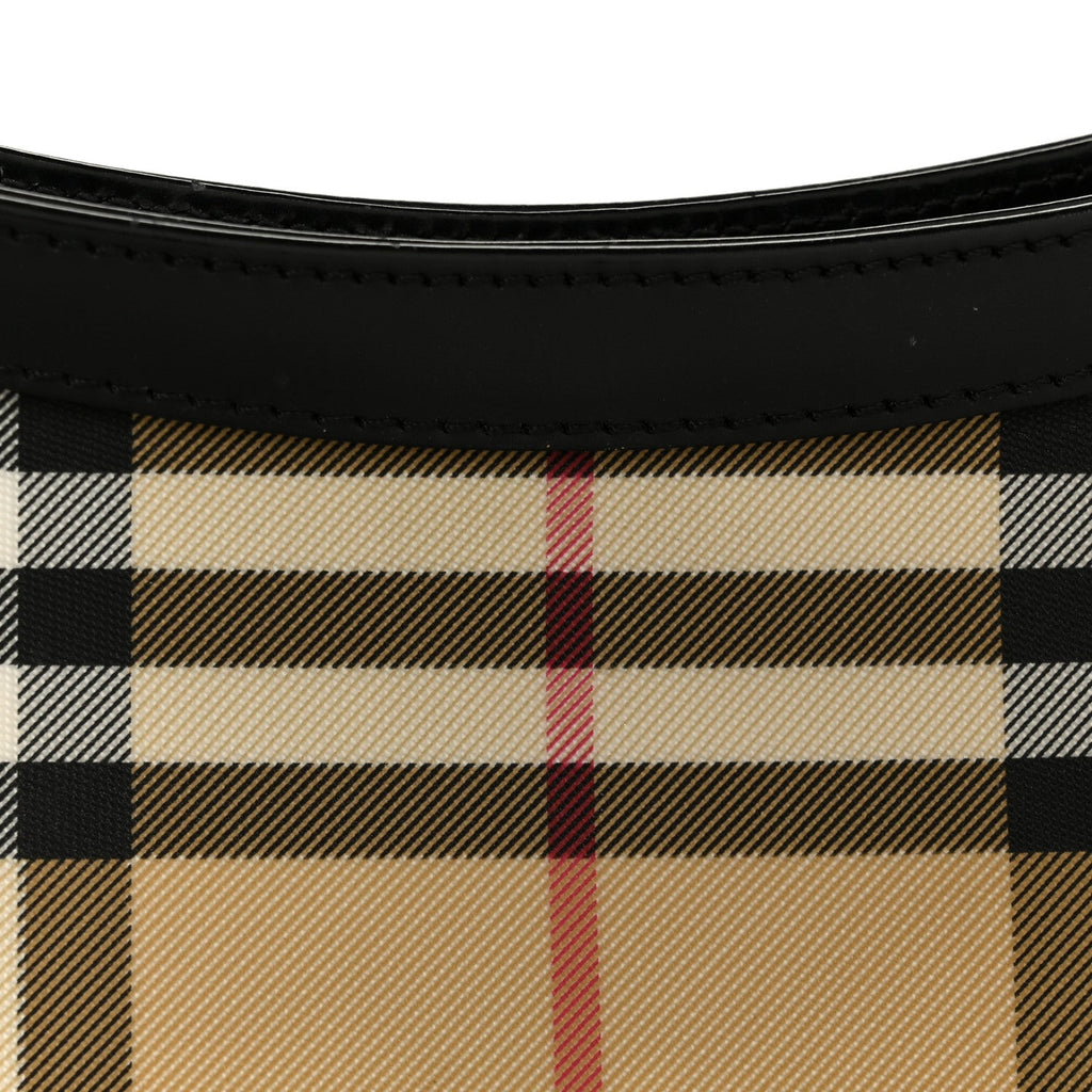 Vintage Check Shoulder Bag Black