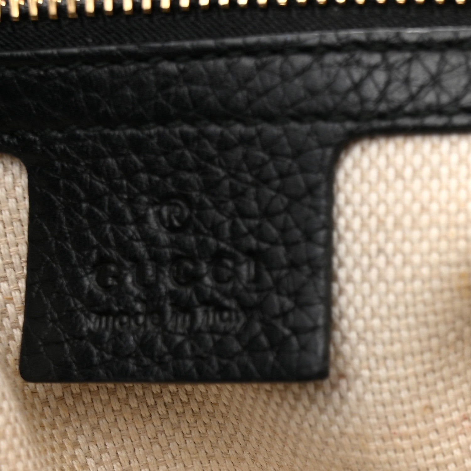 Pebbled Calfskin Medium Soho Flap Crossbody Black