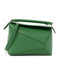 Calfskin Mini Puzzle Edge Bag Tropical
