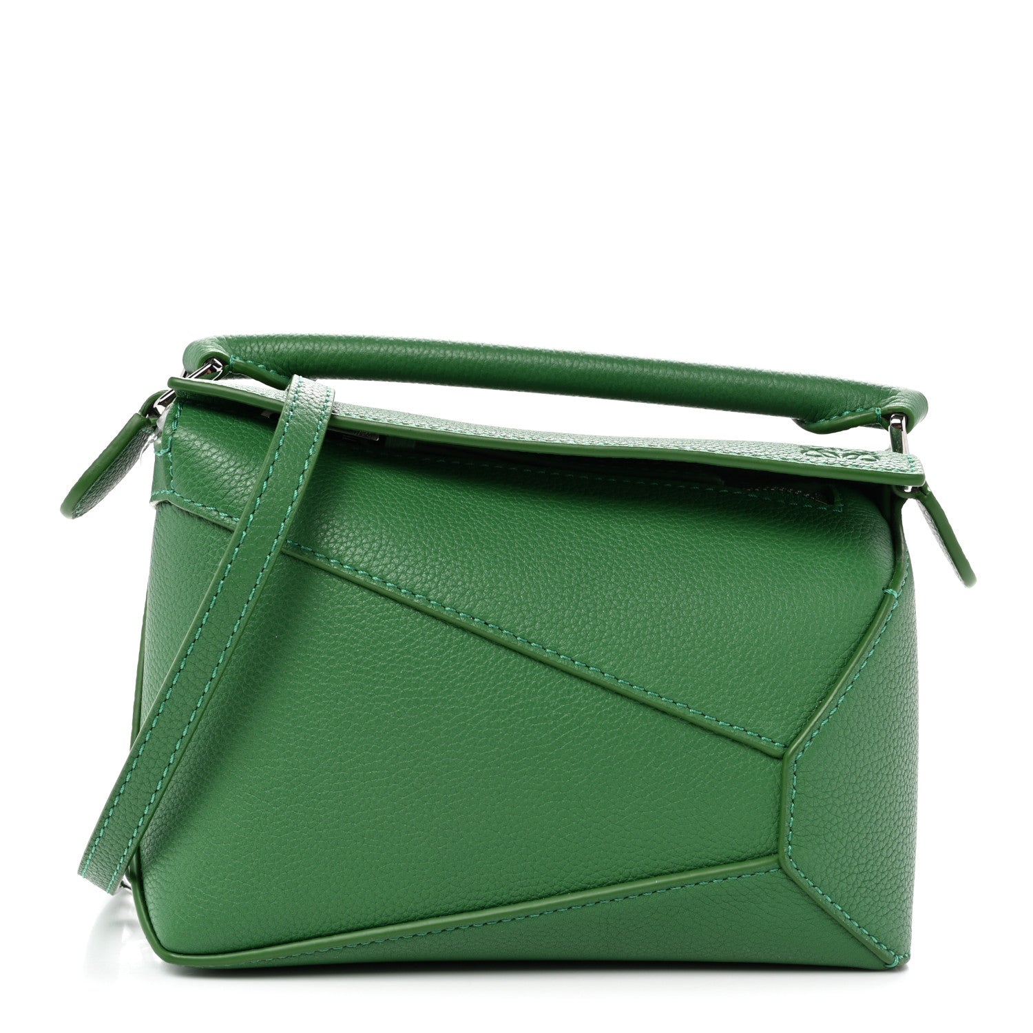 Calfskin Mini Puzzle Edge Bag Tropical