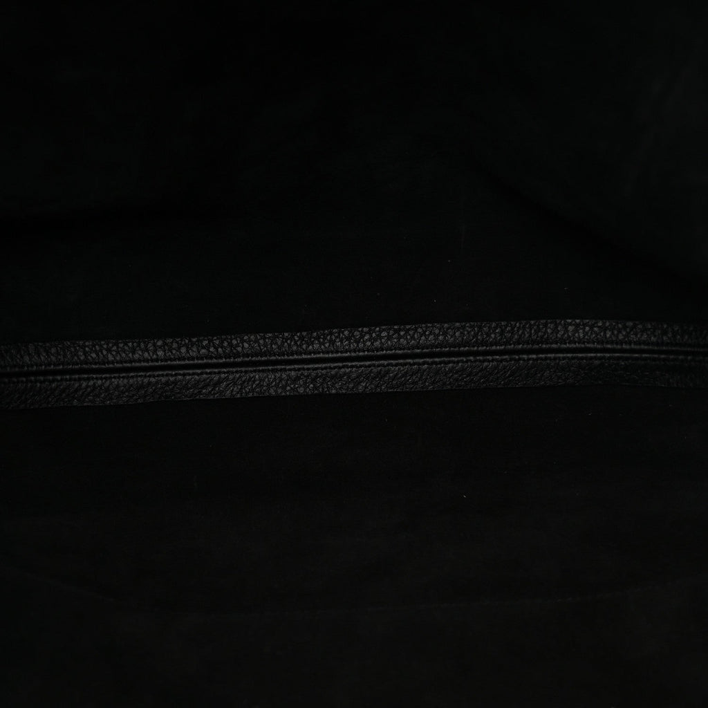 Grained Calfskin Blake Hobo Black