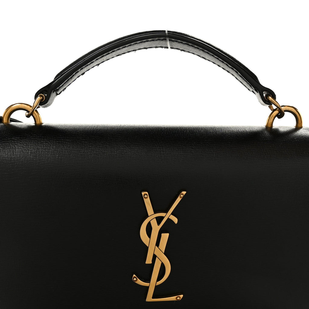 Calfskin Monogram Sunset Chain Wallet  Sunset Black