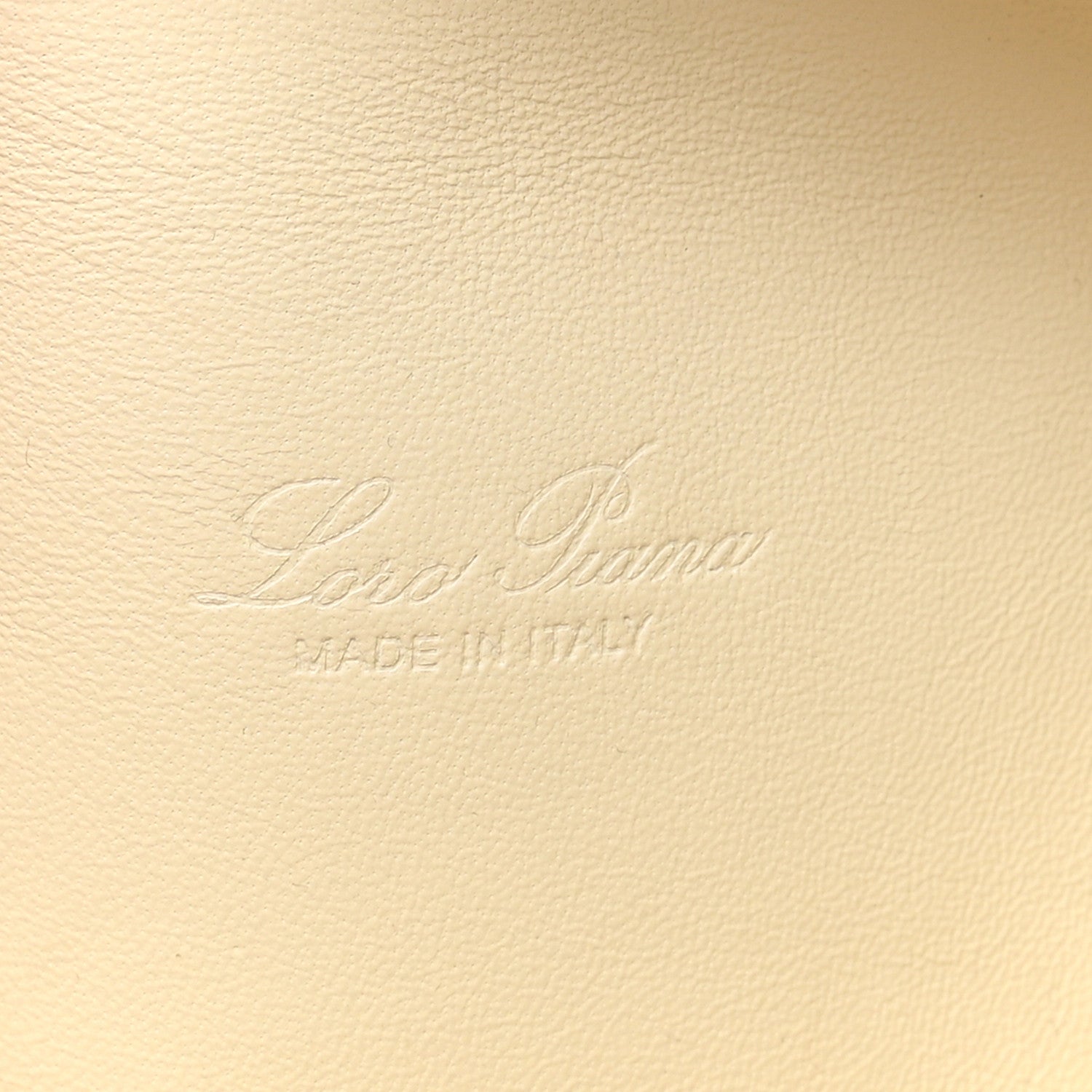 Grained Calfskin L19 Extra Pocket Pouch Whisper White