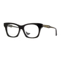 Gucci Eyeglasses Square Full Rim, Black Frame and Clear Demo Lenses Lens GG1299O001