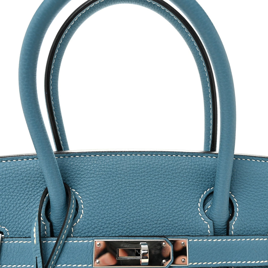 Togo Birkin 30 Blue Jean