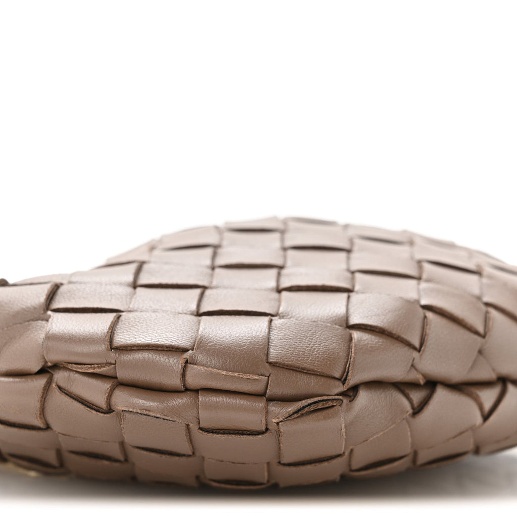 Nappa Intrecciato Mini Sardine Bag Taupe Grey
