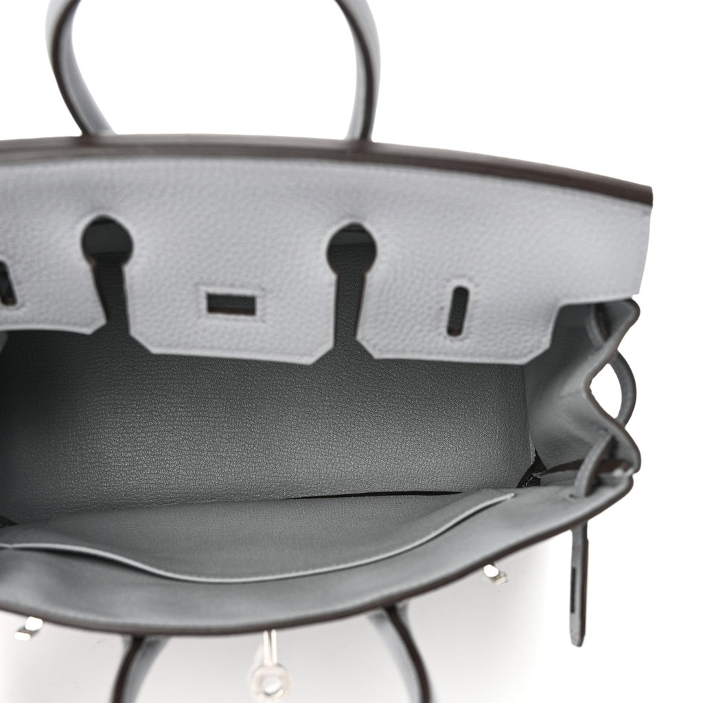 Togo Birkin 25 Gris Pantin