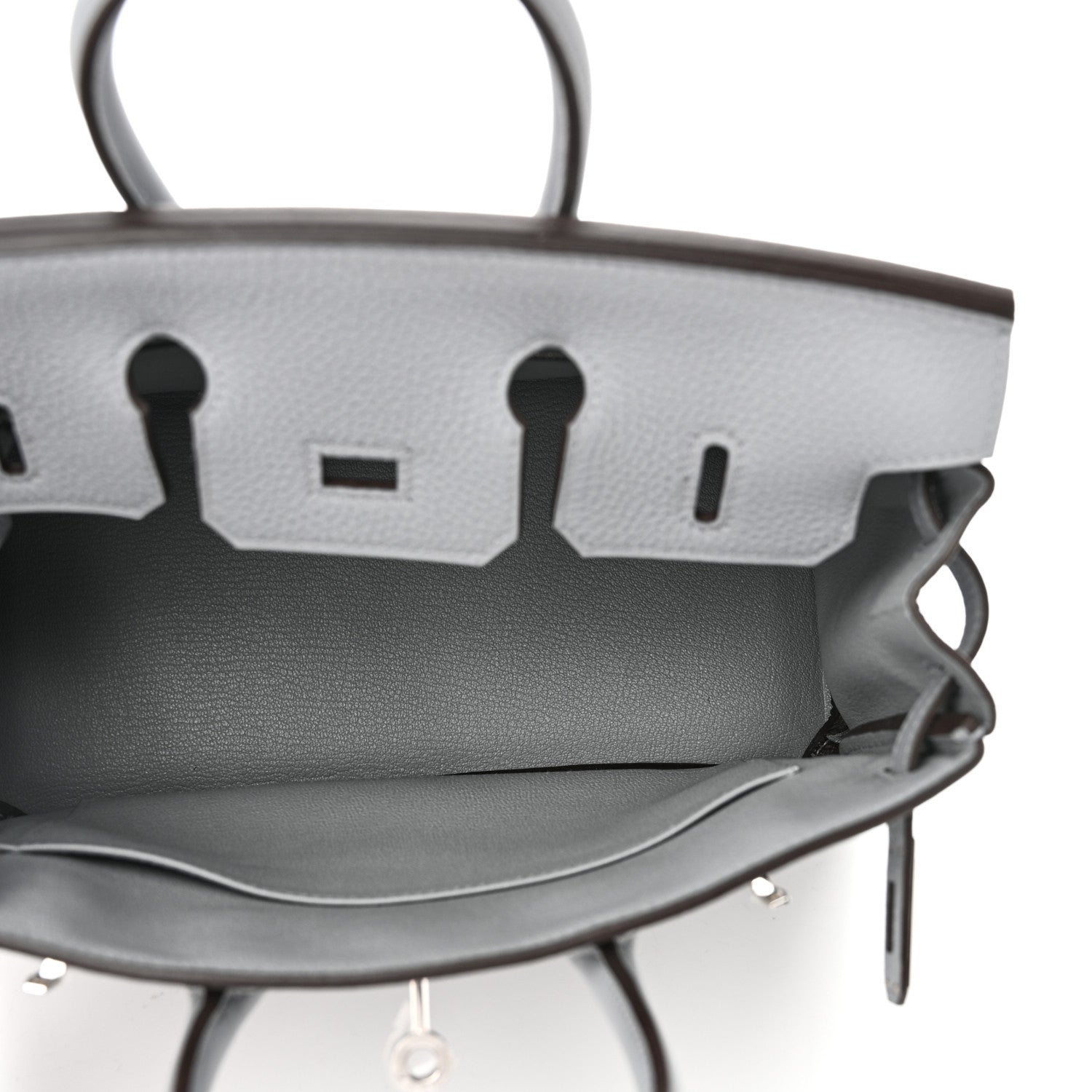 Togo Birkin 25 Gris Pantin