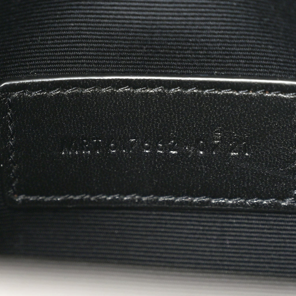 Grain De Poudre Matelasse Chevron Monogram Envelope Clutch Fog