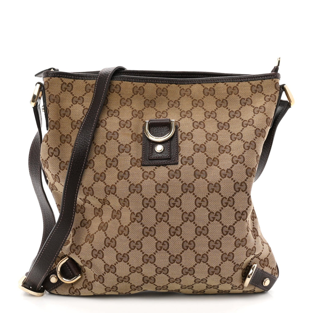 Monogram Abbey Messenger Bag Dark Brown
