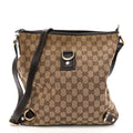 Monogram Abbey Messenger Bag Dark Brown
