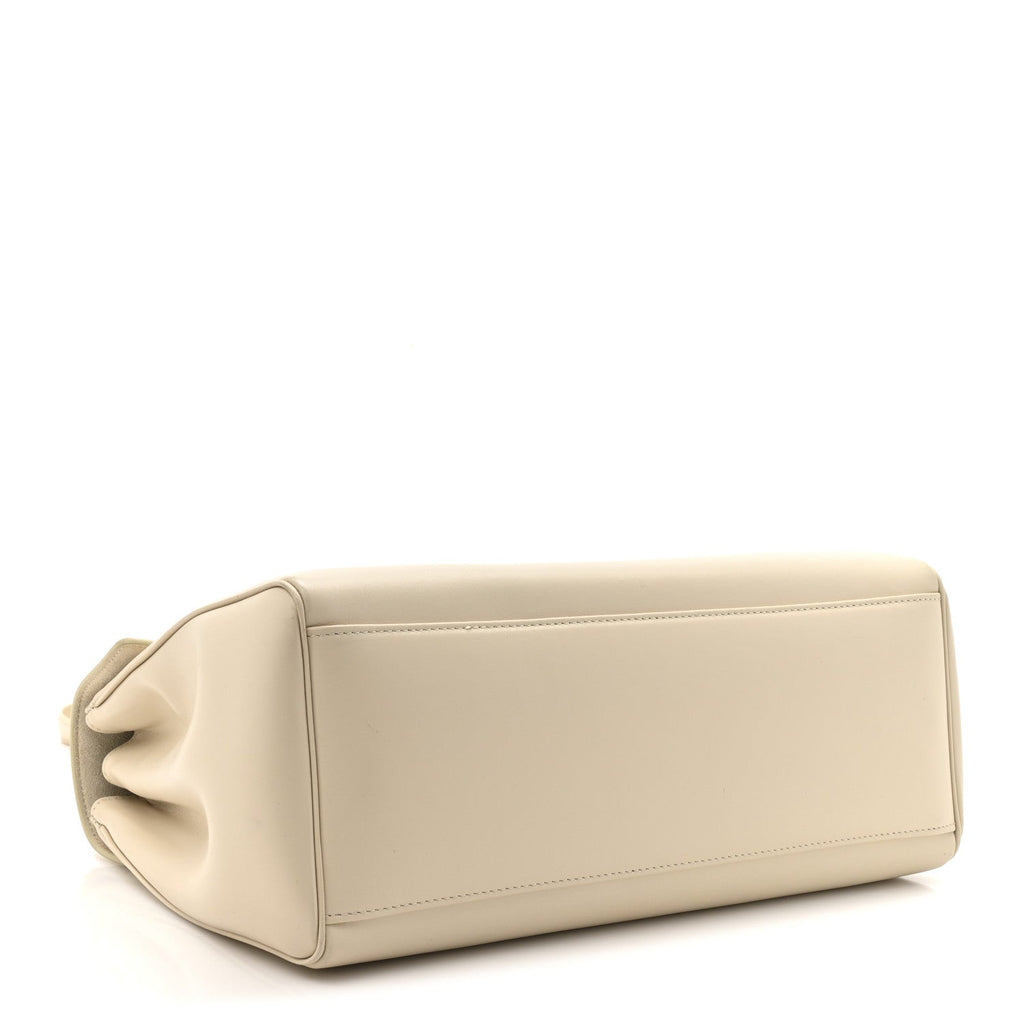 Calfskin Medium Soft 16 Bag Light Grey