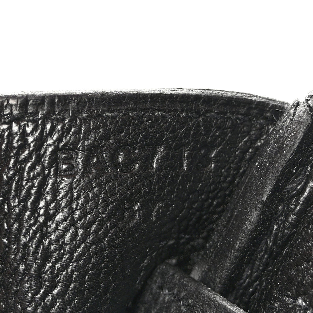 Togo Birkin 25 Black
