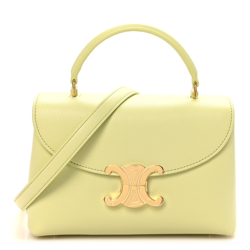 Supple Grained Calfskin Teen Nino Soft Lime
