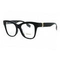 Burberry Eyeglasses Square Full Rim, Black Frame and Clear Demo Lenses Lens BE2388F3001