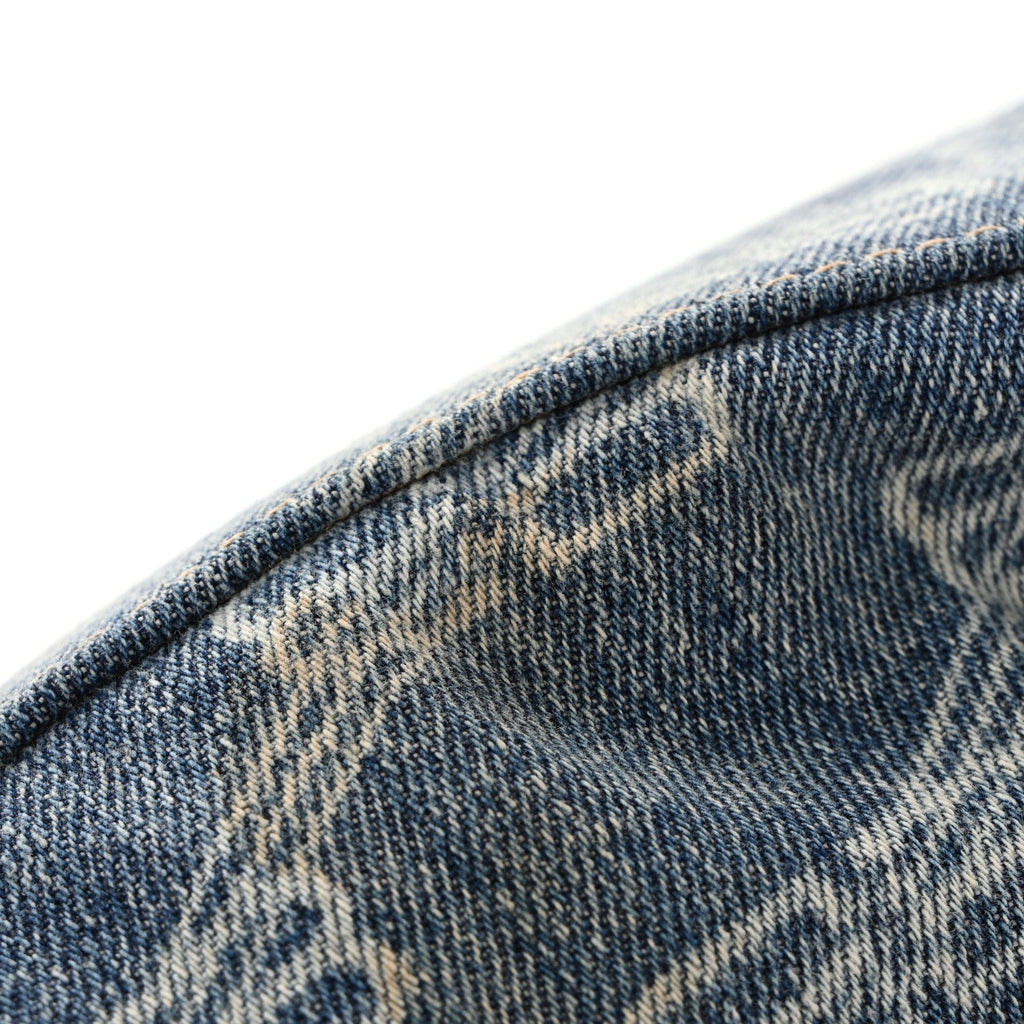Denim BB Monogram Neo Cagole City Handbag Blue