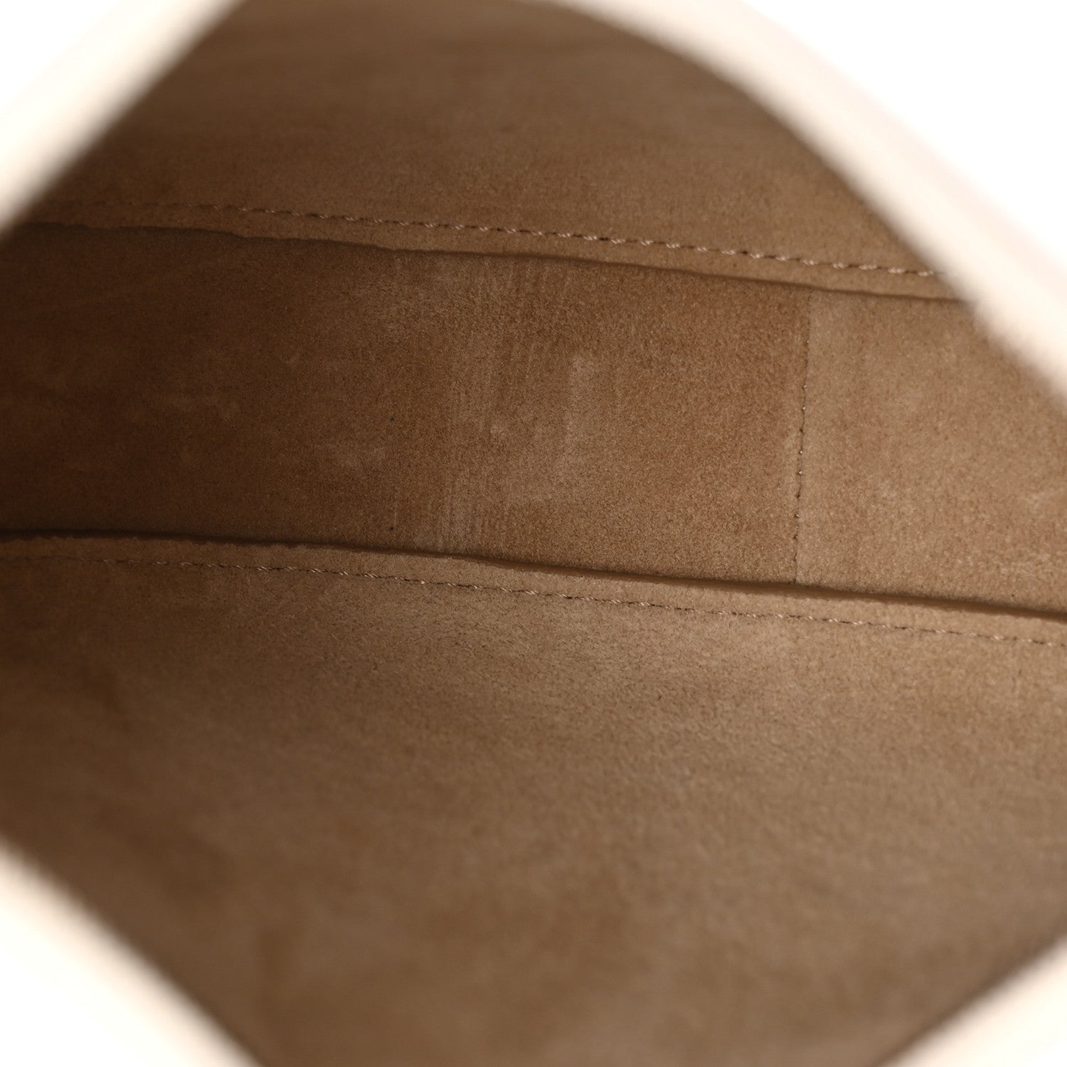 Smooth Calfskin Half Moon Shoulder Bag New Ivory