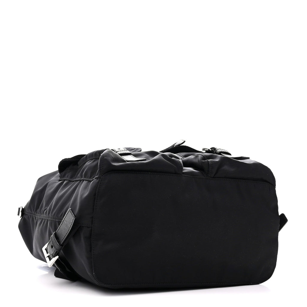 Nylon Vela Medium Backpack Black