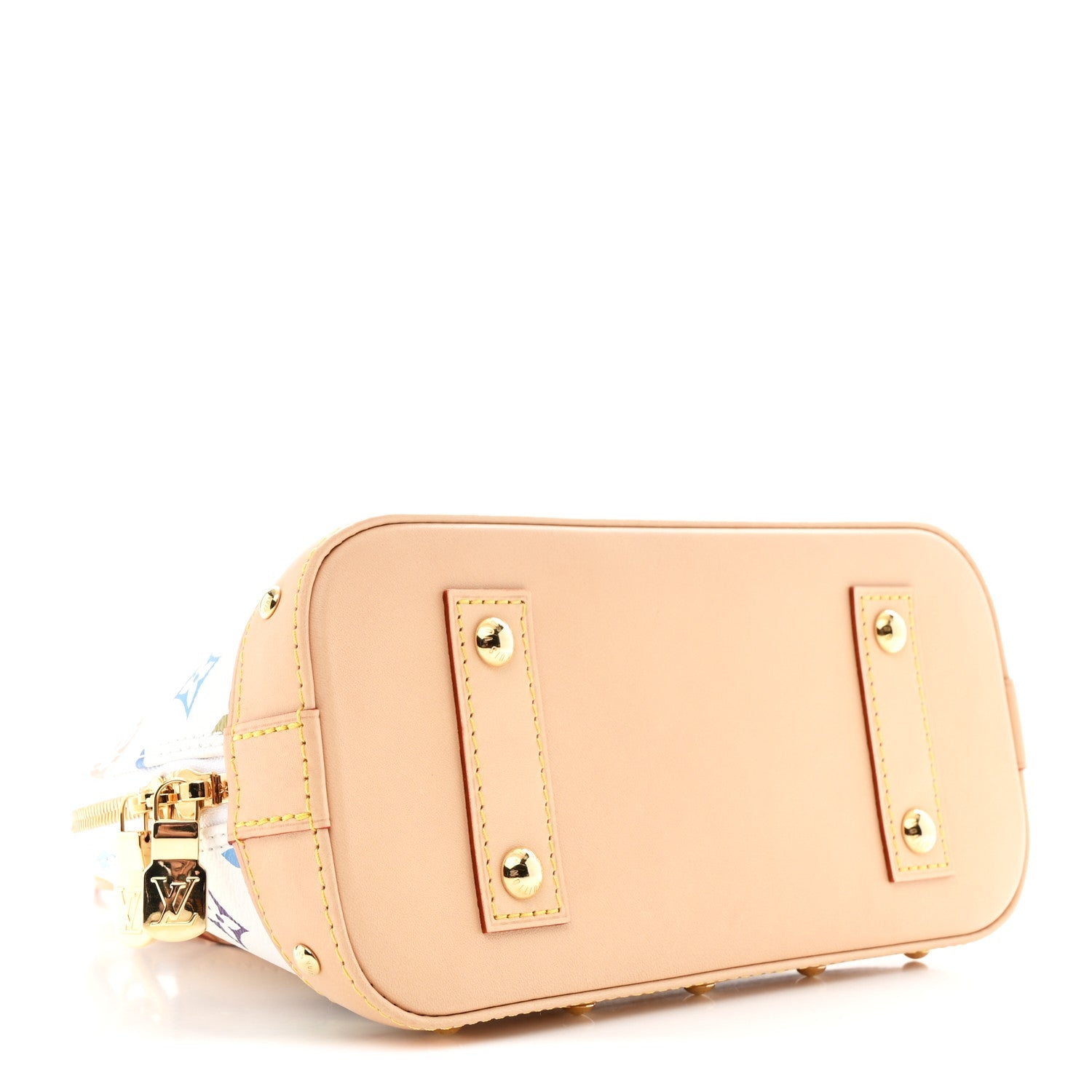 LV x TM Monogram Multicolor Alma BB White