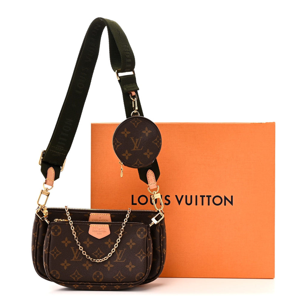 Monogram Multi Pochette Accessories Kaki