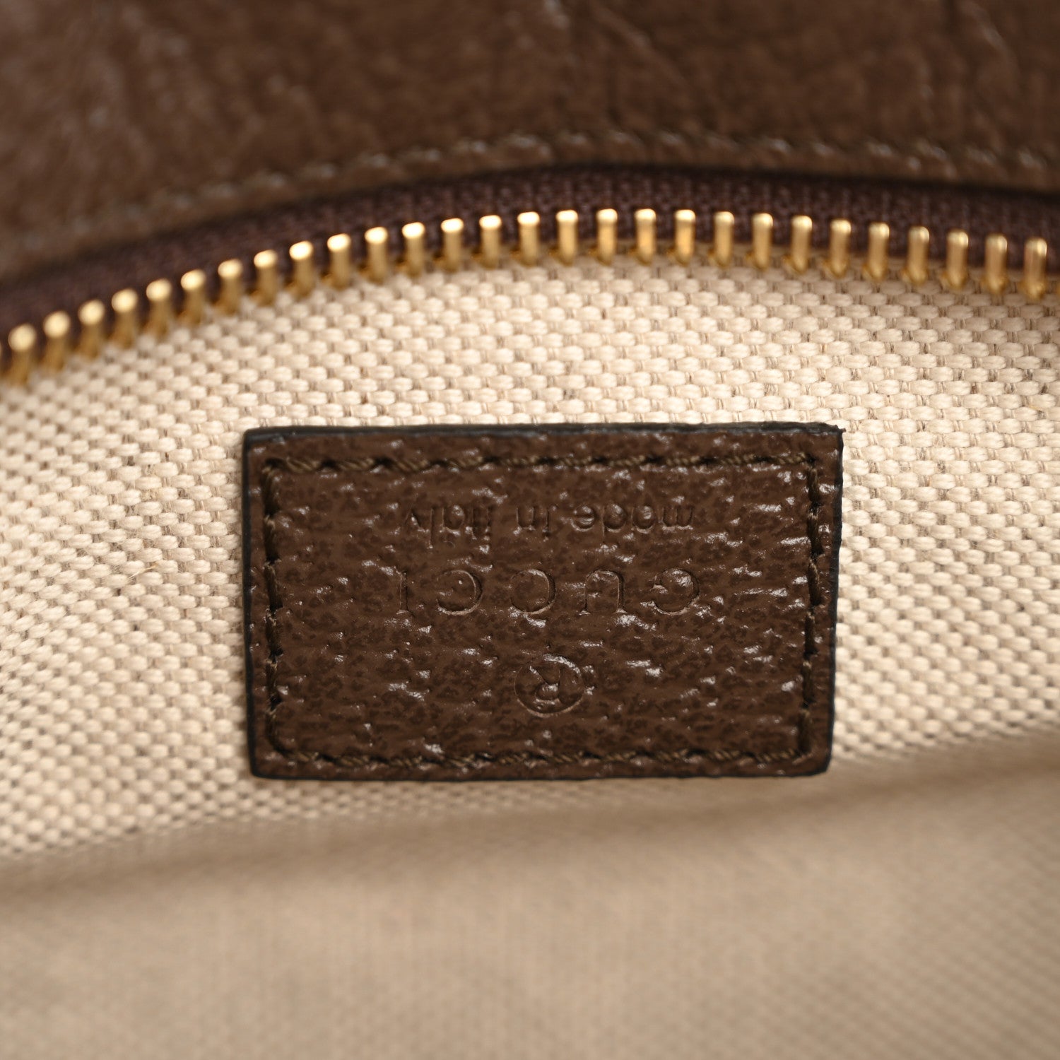 Monogram Jumbo GG Textured Dollar Calfskin Web Mini Crossbody Bag Camel Ebony New Acero