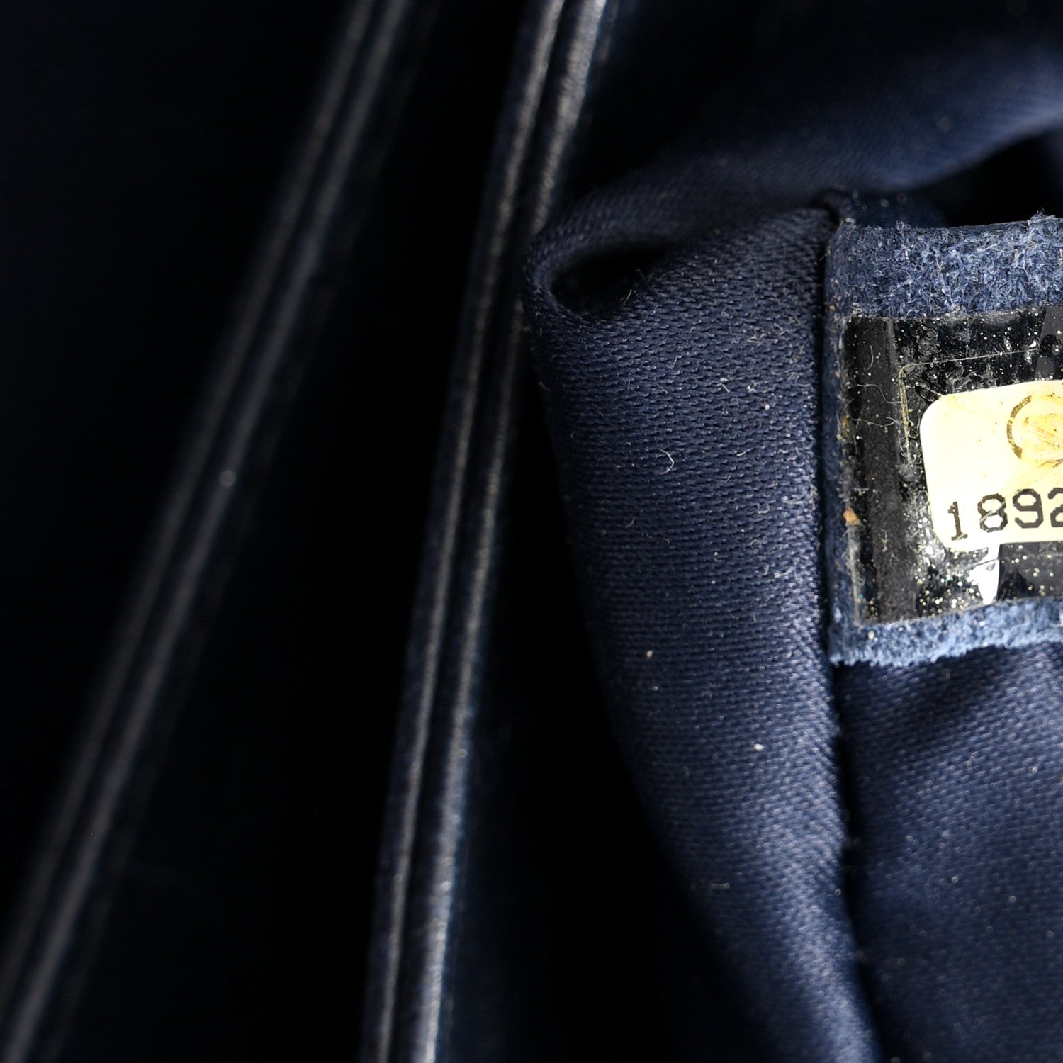 Lambskin Quilted Jumbo Chanel 3 Flap Navy