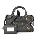 Agneau Giant 12 Gold Hardware Mini City Gris Tarmac