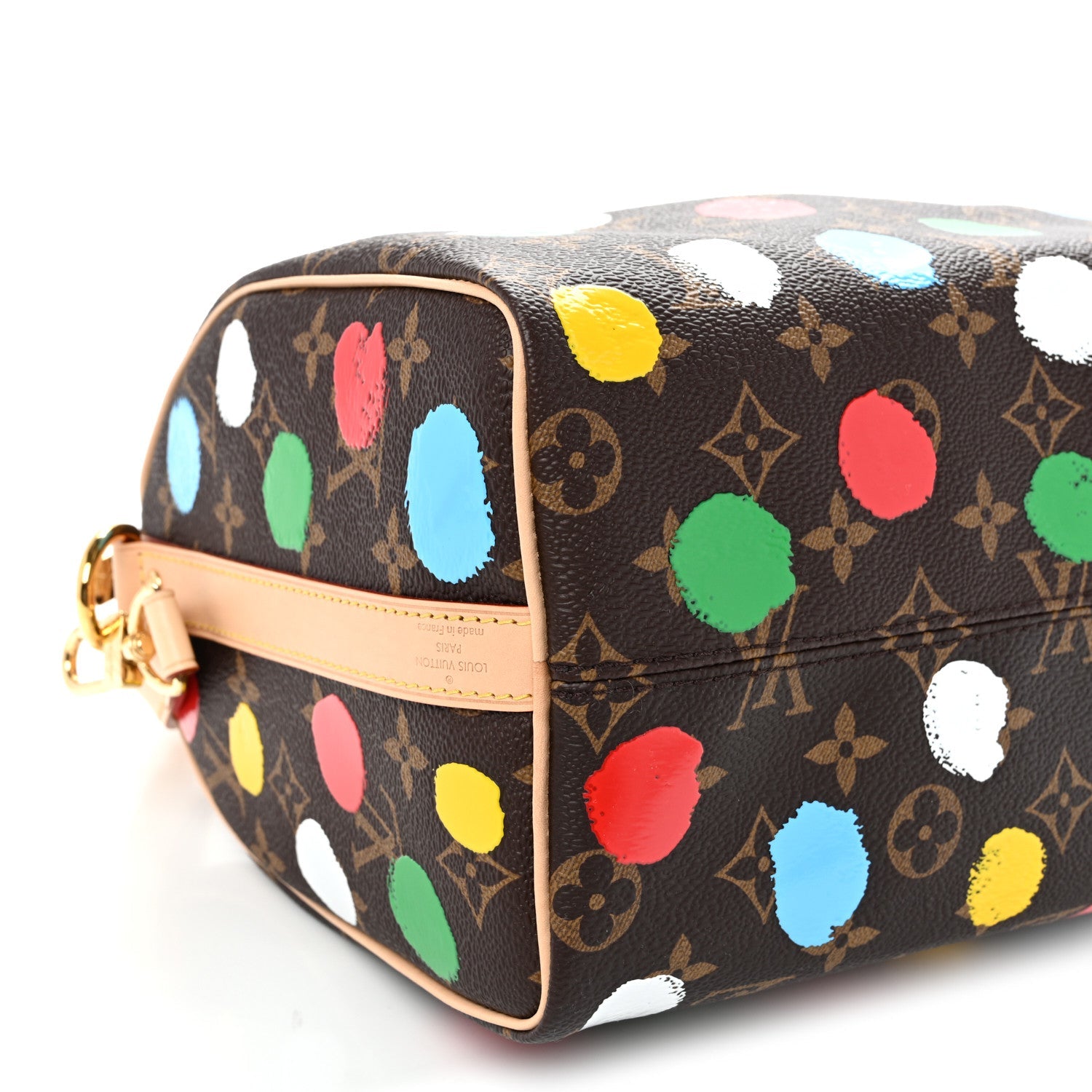 LV X YK Monogram Speedy Bandouliere 25 Multicolor
