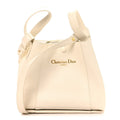 Calfskin Medium Signature Bucket Bag Latte