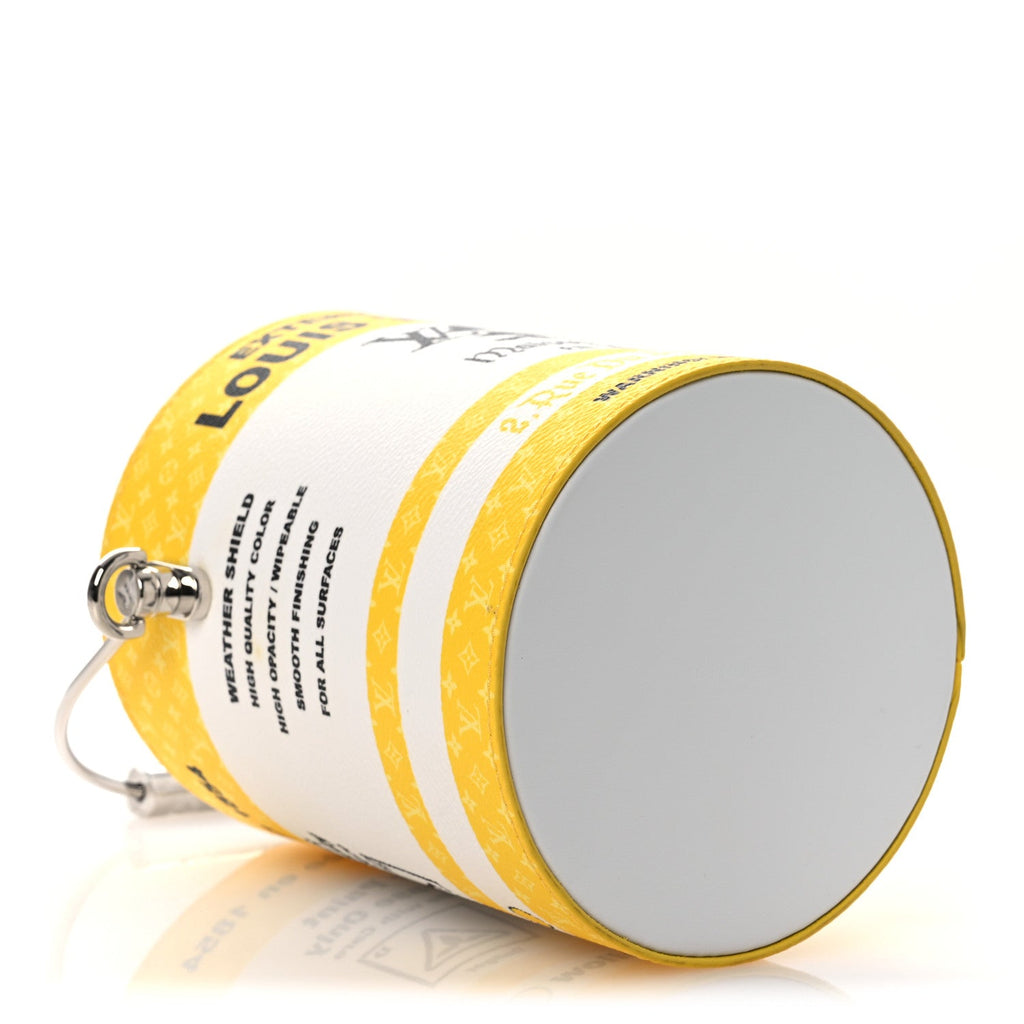 Monogram LV Paint Can Yellow