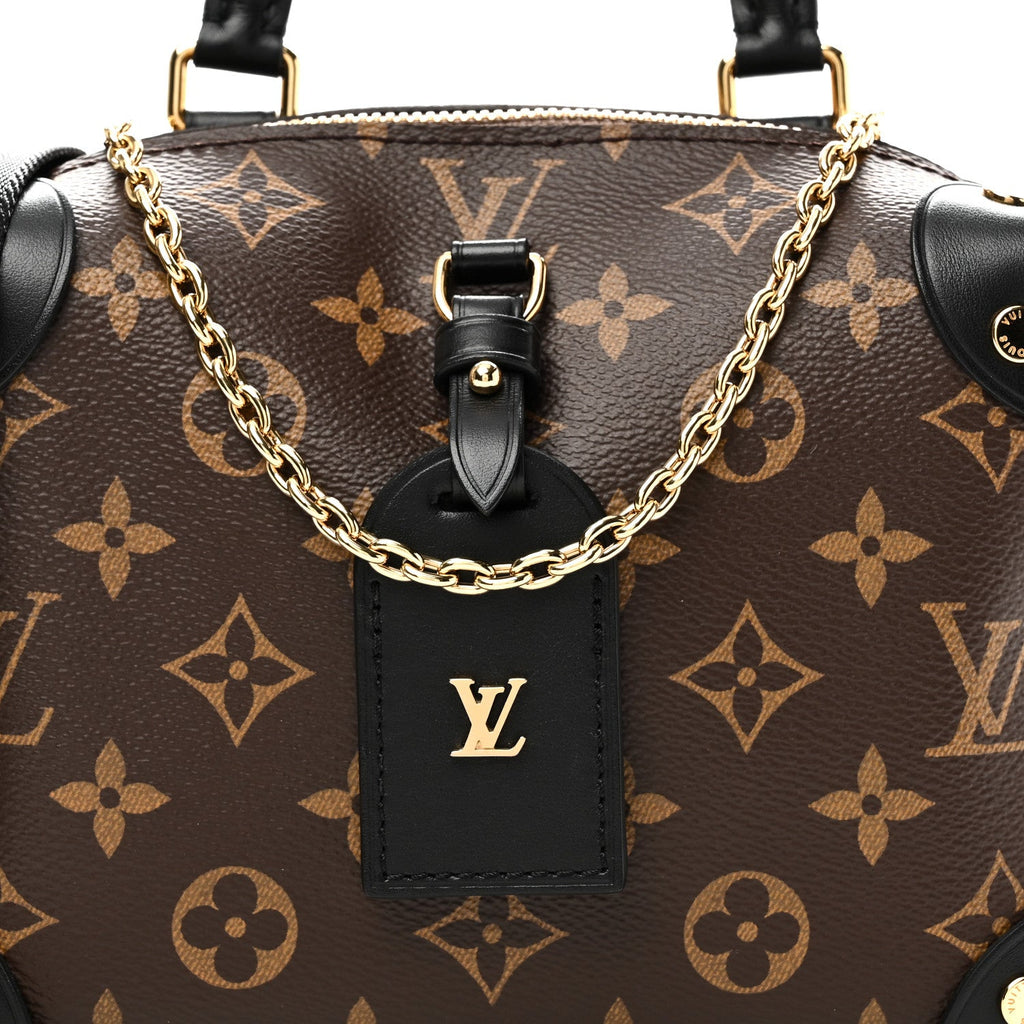 Monogram Petite Malle Souple Black