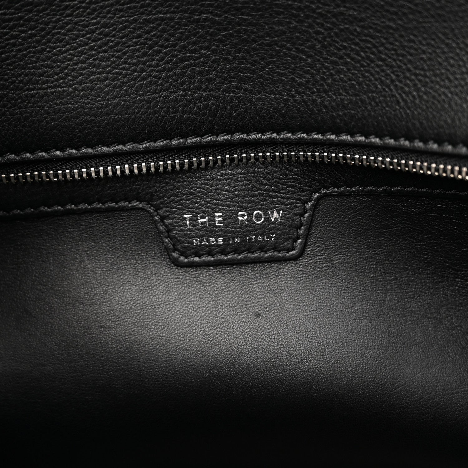 Grained Calfskin Terrasse Bag Black