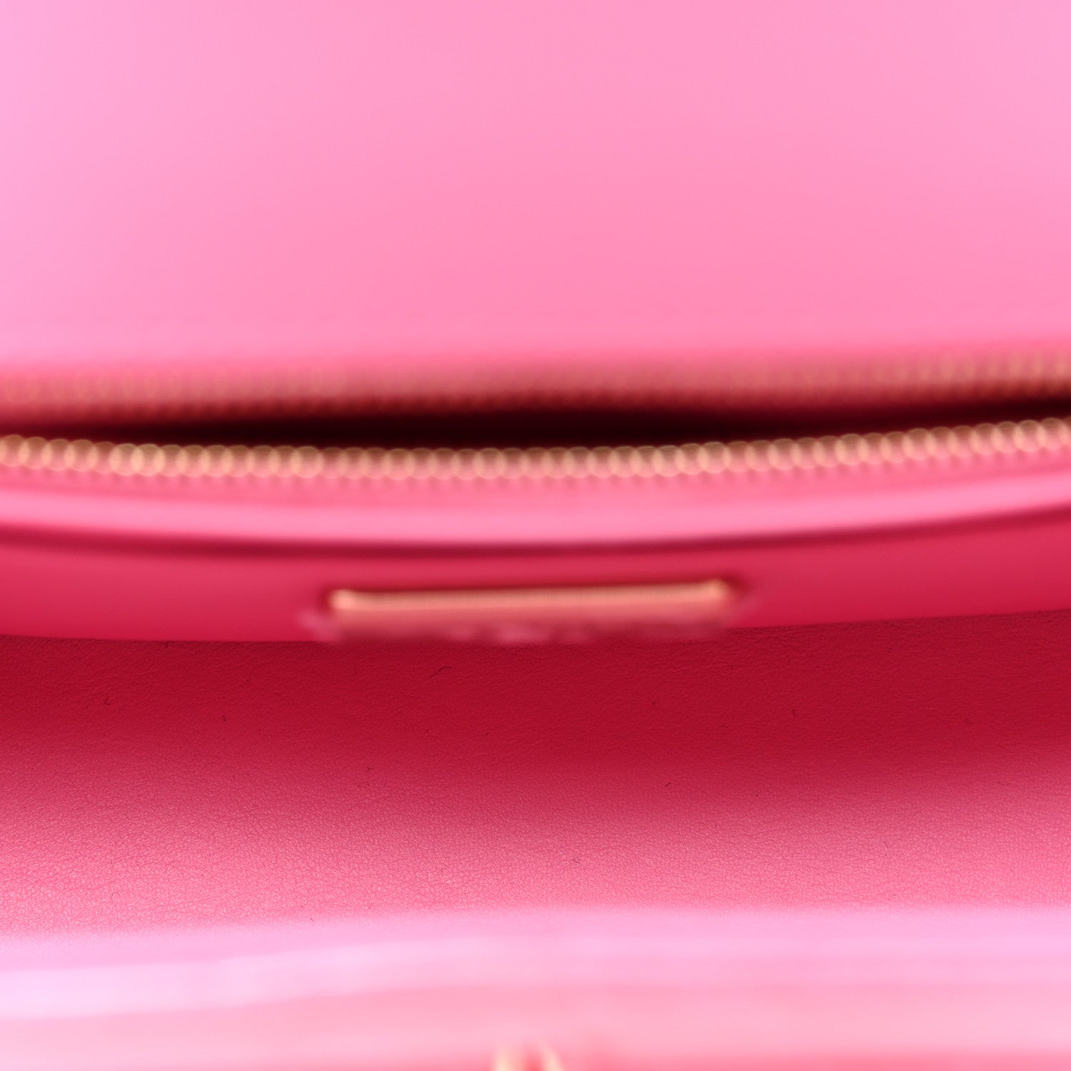 Shiny Alligator Ombre Mini Rectangular Flap Rose