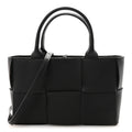 Nappa Maxi Intrecciato Arco Tote Black