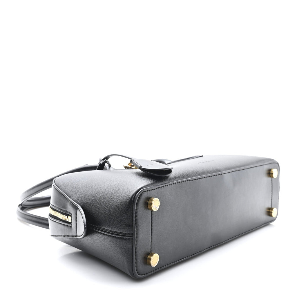 Eco Grainy Alter Mat Ryder Shoulder Bag Black