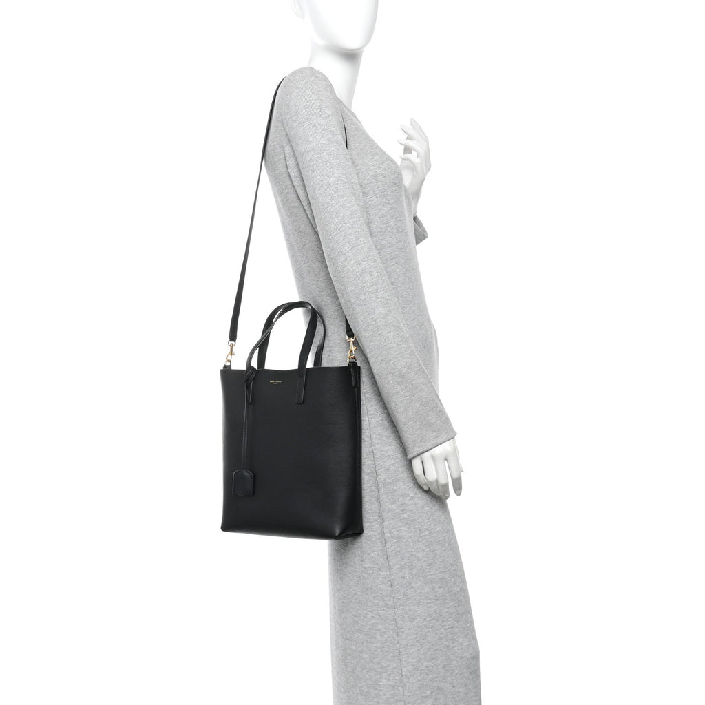 Calfskin Toy Shopping Tote Black