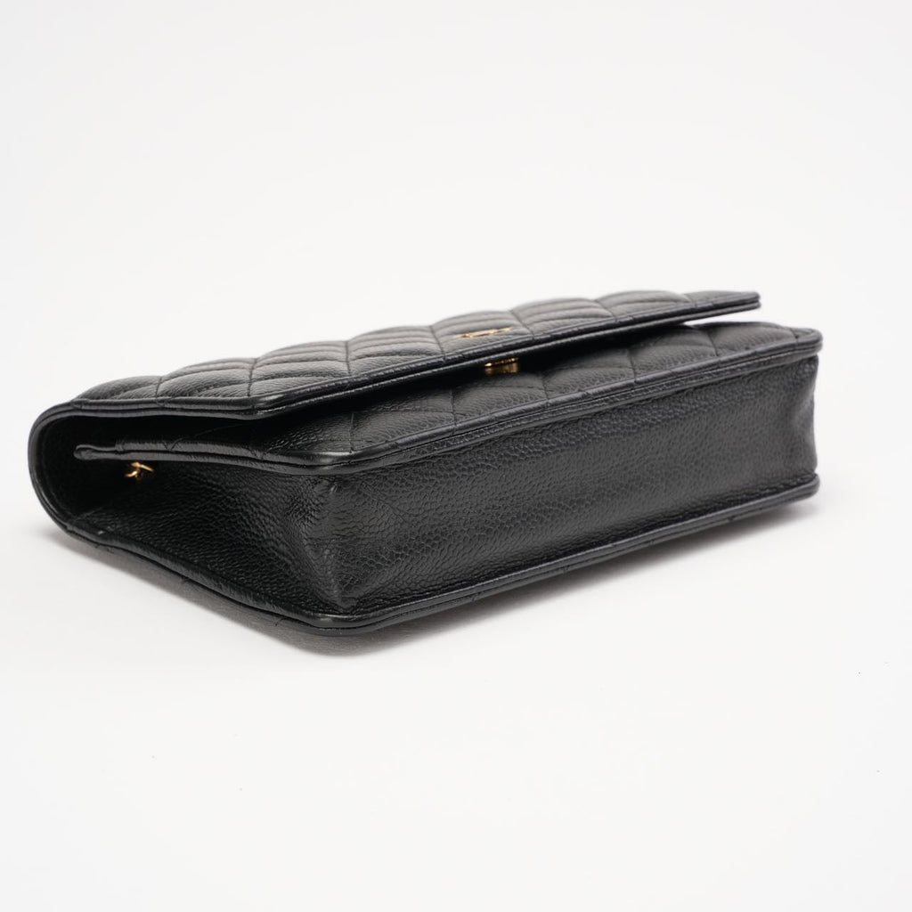 Chanel Wallet on Chain (WOC) Caviar Leather Black 2020